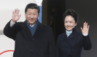 Xi Jinping arrive à Moscou